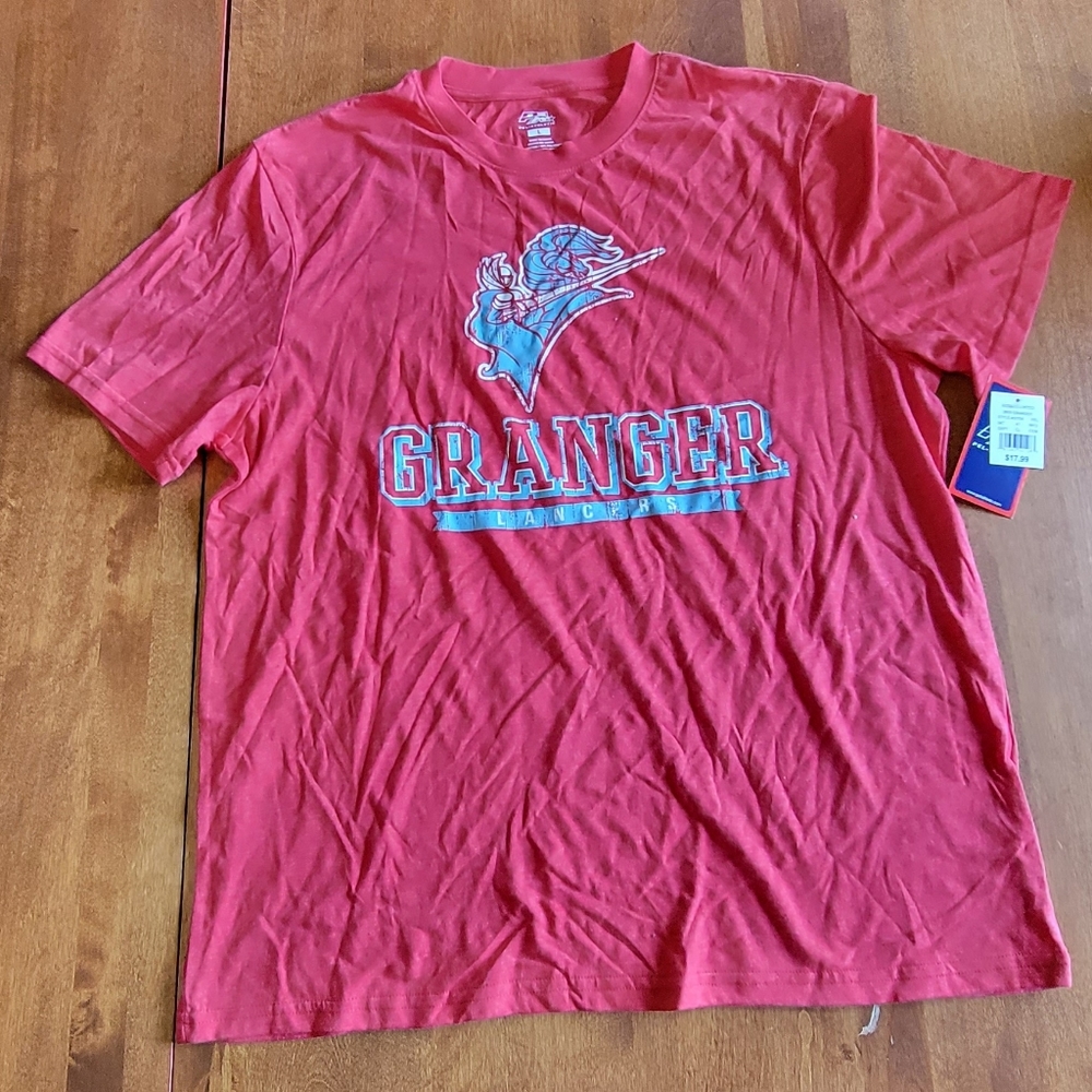 NWT, Small Pel Athletic Red short sleeve shirt